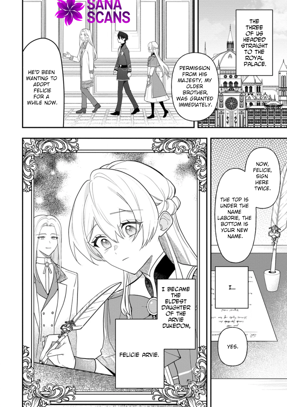 An Unremarkable Blessed Lady Chosen by the Lone Prince — Her True Power Awakens Chapter 4 - . Page 10